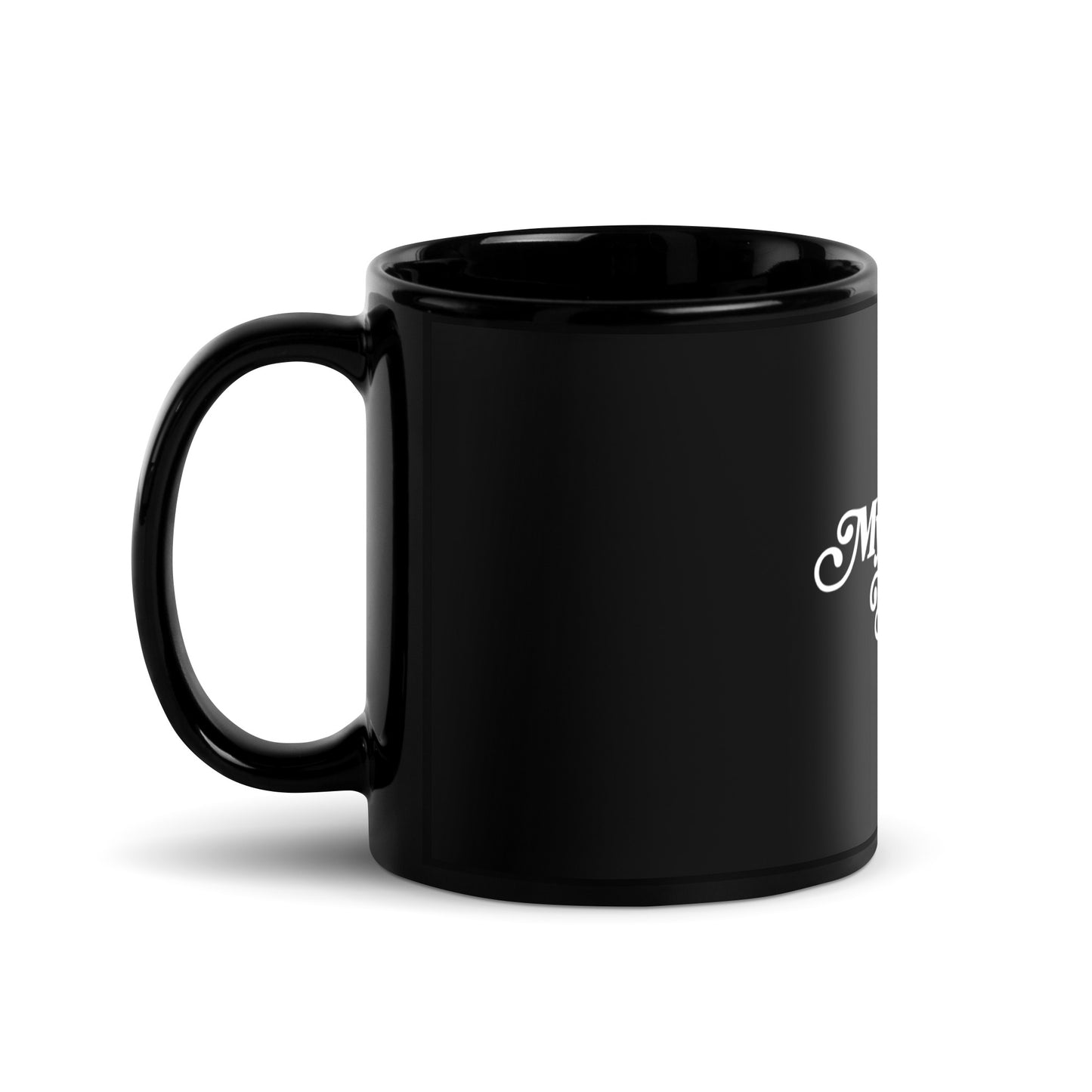 GRITS MLBL Black Glossy Mug