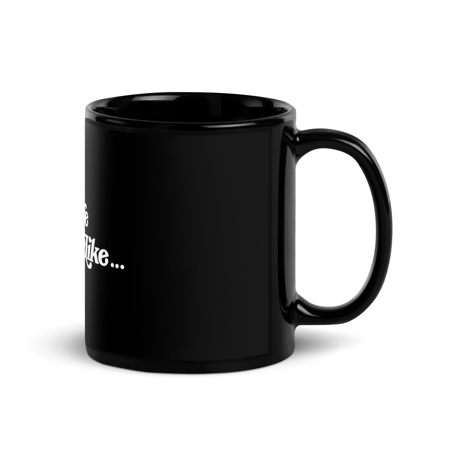 GRITS MLBL Black Glossy Mug