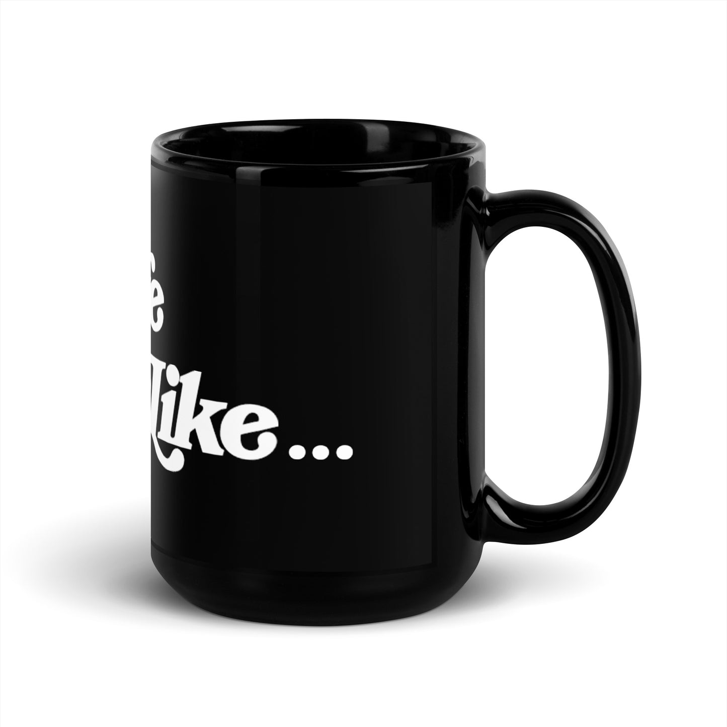 GRITS MLBL Black Glossy Mug